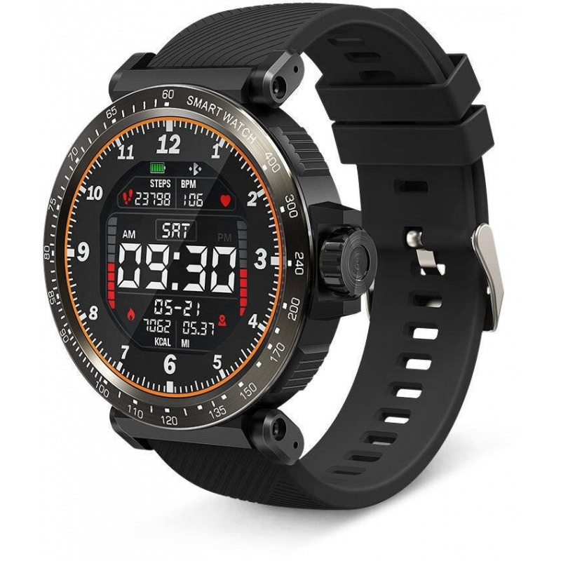 BlitzWolf Distributor - 5907489604314 - BLZ254BLK - Smart Watch BlitzWolf BW-AT1 Sport Bluetooth 5.0 (black) - B2B homescreen