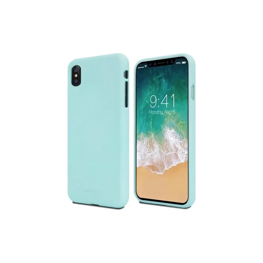 Hurtownia GSM - Carcasă moale Mercury pentru Apple iPhone 15 Pro mint - MCR580 - {ean13} - Hurt