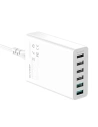Hurtownia GSM - Încărcător 6x USB Blitzwolf BW-S15, QC 3.0, 60W (alb) - BLZ255WHT - {ean13} - Hurt