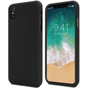 Hurtownia GSM - Husa moale Mercury pentru Apple iPhone 15 Pro Max neagră - MCR584 - {ean13} - Hurt