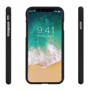 Hurtownia GSM - Husa moale Mercury pentru Apple iPhone 15 Pro Max neagră - MCR584 - {ean13} - Hurt