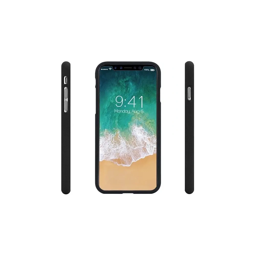 Hurtownia GSM - Husa moale Mercury pentru Apple iPhone 15 Pro Max neagră - MCR584 - {ean13} - Hurt