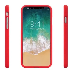 Hurtownia GSM - Husă moale Mercury pentru Apple iPhone 15 Pro Max roșie - MCR585 - {ean13} - Hurt