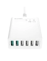Hurtownia GSM - Încărcător 6x USB Blitzwolf BW-S15, QC 3.0, 60W (alb) - BLZ255WHT - {ean13} - Hurt