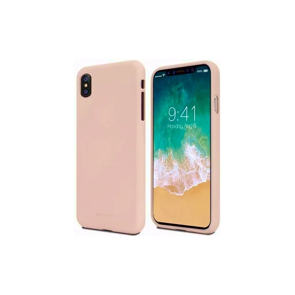 Hurtownia GSM - Husa moale Mercury pentru Apple iPhone 15 Pro Max, nisip roz - MCR588 - {ean13} - Hurt