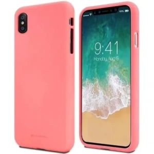 Hurtownia GSM - Husa moale Mercury pentru Apple iPhone 15 Pro Max roz - MCR589 - {ean13} - Hurt