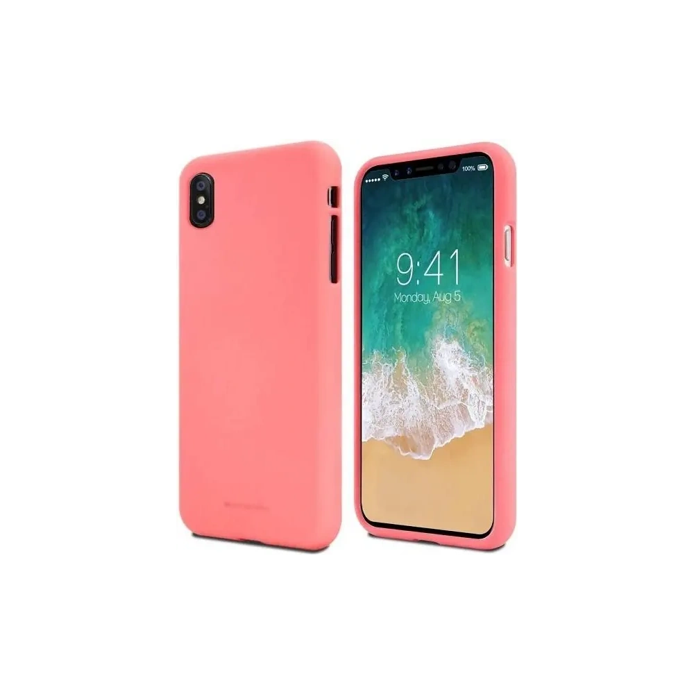 Hurtownia GSM - Husa moale Mercury pentru Apple iPhone 15 Pro Max roz - MCR589 - {ean13} - Hurt