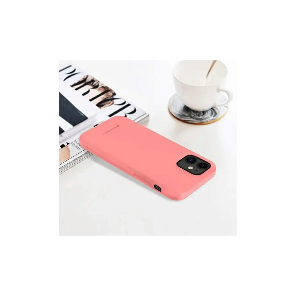 Hurtownia GSM - Husa moale Mercury pentru Apple iPhone 15 Pro Max roz - MCR589 - {ean13} - Hurt