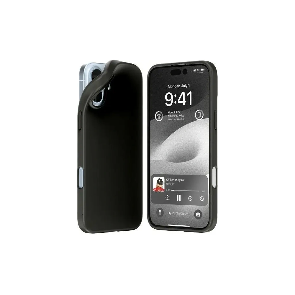 Hurtownia GSM - Husa moale Mercury pentru Apple iPhone 16 Plus neagră - MCR596 - {ean13} - Hurt