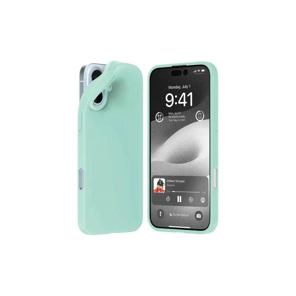 Hurtownia GSM - Etui Mercury Soft do Apple iPhone 16 Plus miętowy - MCR598 - {ean13} - Hurt