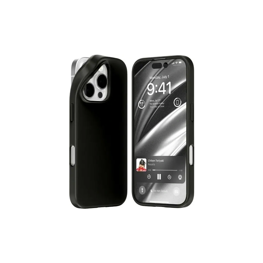 Hurtownia GSM - Husa moale Mercury pentru Apple iPhone 16 Pro neagră - MCR602 - {ean13} - Hurt