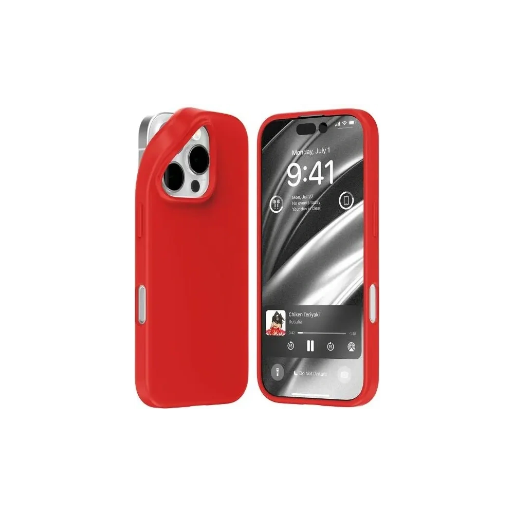 Hurtownia GSM - Etui Mercury Soft do Apple iPhone 16 Pro czerwony - MCR603 - {ean13} - Hurt
