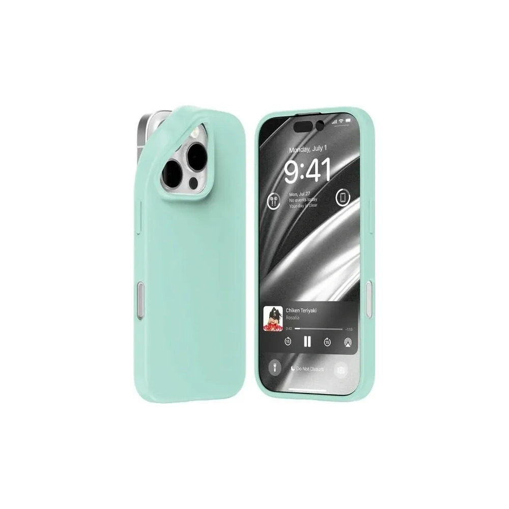 Hurtownia GSM - Etui Mercury Soft do Apple iPhone 16 Pro miętowy - MCR604 - {ean13} - Hurt