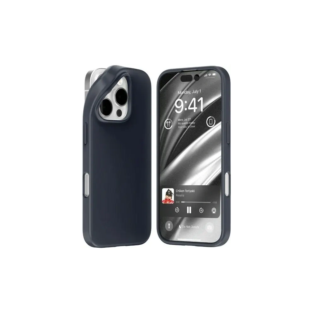 Hurtownia GSM - Etui Mercury Soft do Apple iPhone 16 Pro niebieski - MCR606 - {ean13} - Hurt