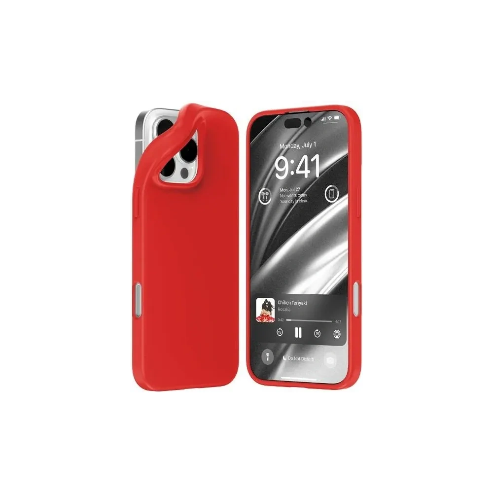 Hurtownia GSM - Etui Mercury Soft do Apple iPhone 16 Pro Max czerwony - MCR609 - {ean13} - Hurt