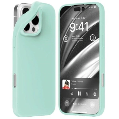 Etui Mercury Soft do Apple iPhone 16 Pro Max miętowy