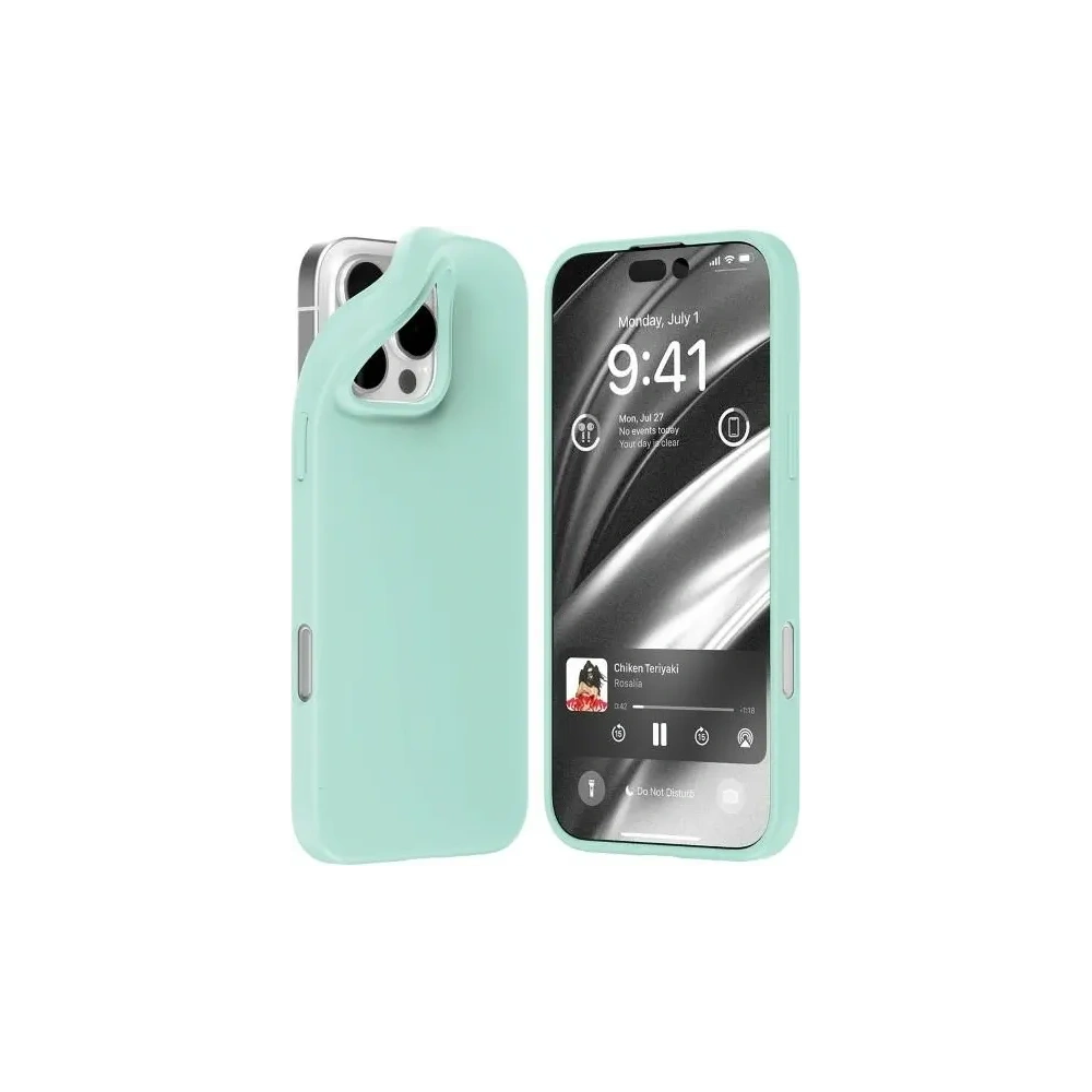 Hurtownia GSM - Etui Mercury Soft do Apple iPhone 16 Pro Max miętowy - MCR610 - {ean13} - Hurt