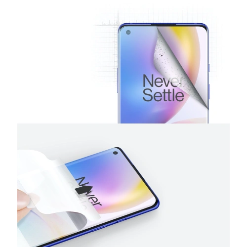 Folia hydrożelowa Ringke Dual Easy Wing Full Cover OnePlus 8 Pro [2 PACK]