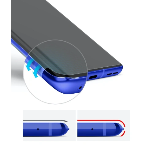 Folia hydrożelowa Ringke Dual Easy Wing Full Cover OnePlus 8 Pro [2 PACK]