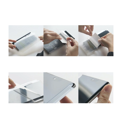 Folia hydrożelowa Ringke Dual Easy Wing Full Cover OnePlus 8 Pro [2 PACK]