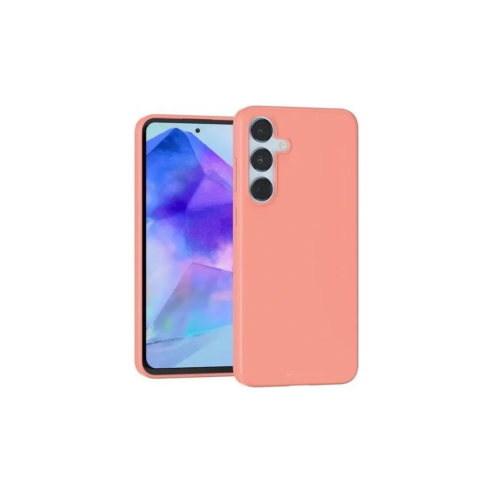 Hurtownia GSM - Husă moale Mercury pentru Samsung Galaxy A55 roz deschis - MCR681 - {ean13} - Hurt