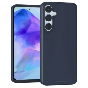 Hurtownia GSM - Husa moale Mercury pentru Samsung Galaxy A55, albastră - MCR683 - {ean13} - Hurt