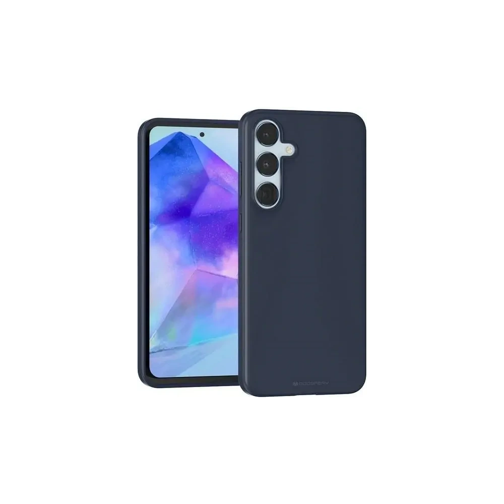 Hurtownia GSM - Husa moale Mercury pentru Samsung Galaxy A55, albastră - MCR683 - {ean13} - Hurt