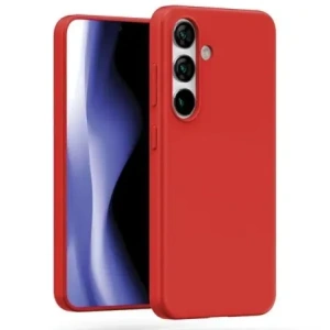 Hurtownia GSM - Husă moale Mercury pentru Samsung Galaxy S24 roșie - MCR715 - {ean13} - Hurt