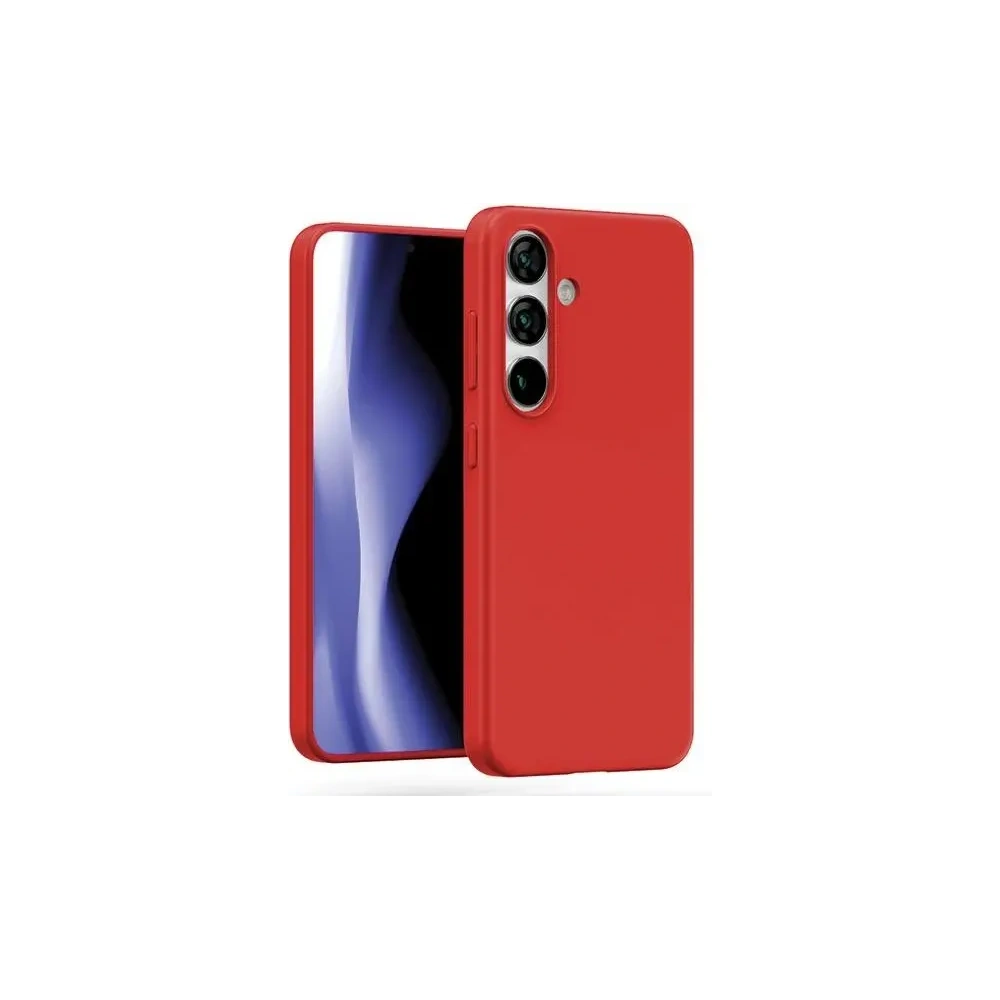 Hurtownia GSM - Husă moale Mercury pentru Samsung Galaxy S24 roșie - MCR715 - {ean13} - Hurt