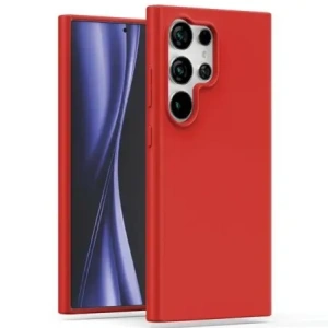 Hurtownia GSM - Husă moale Mercury pentru Samsung Galaxy S24 Ultra roșie - MCR721 - {ean13} - Hurt