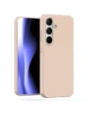 Husa moale Mercury pentru Samsung Galaxy S25 roz nisipos