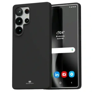 Hurtownia GSM - Husa moale Mercury pentru Samsung Galaxy S25 Ultra neagră - MCR738 - {ean13} - Hurt