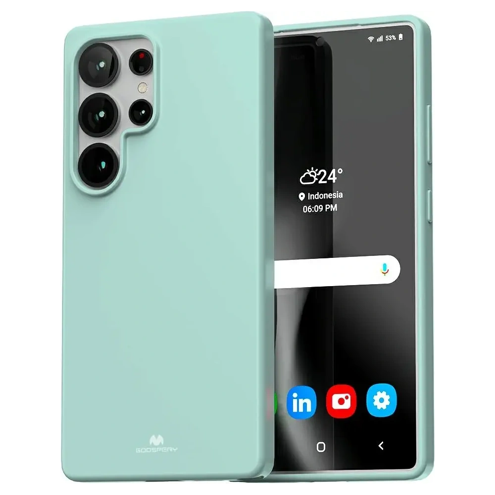 Hurtownia GSM - Mercury Soft Case Samsung Galaxy S25 Ultra menta - MCR740 - {ean13} - Hurt