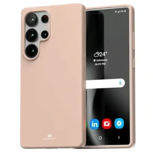 Hurtownia GSM - Husa moale Mercury pentru Samsung Galaxy S25 Ultra roz nisipos - MCR742 - {ean13} - Hurt