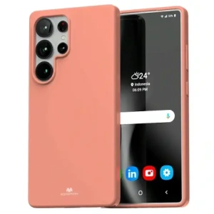 Hurtownia GSM - Husa moale Mercury pentru Samsung Galaxy S25 Ultra roz - MCR743 - {ean13} - Hurt