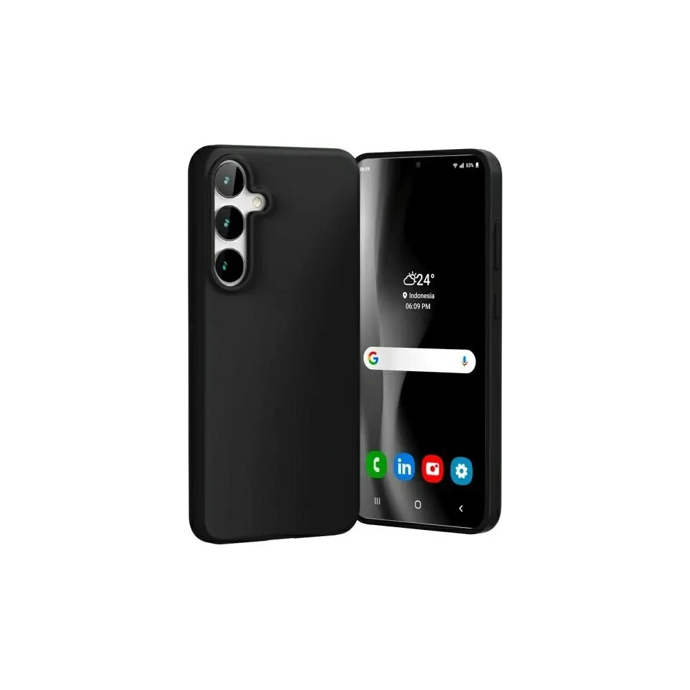 Hurtownia GSM - Mercury Soft Case Samsung Galaxy S24 FE fekete - MCR755 - {ean13} - Hurt