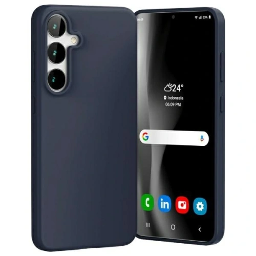 Etui Mercury Soft do Samsung Galaxy S24 FE granatowy