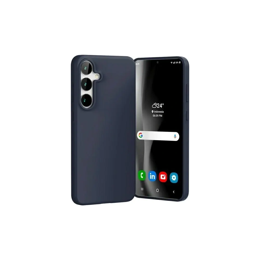Wholesale Mercury Soft Case Samsung Galaxy S24 FE navy blue - MCR757 - {ean13} - Hurt