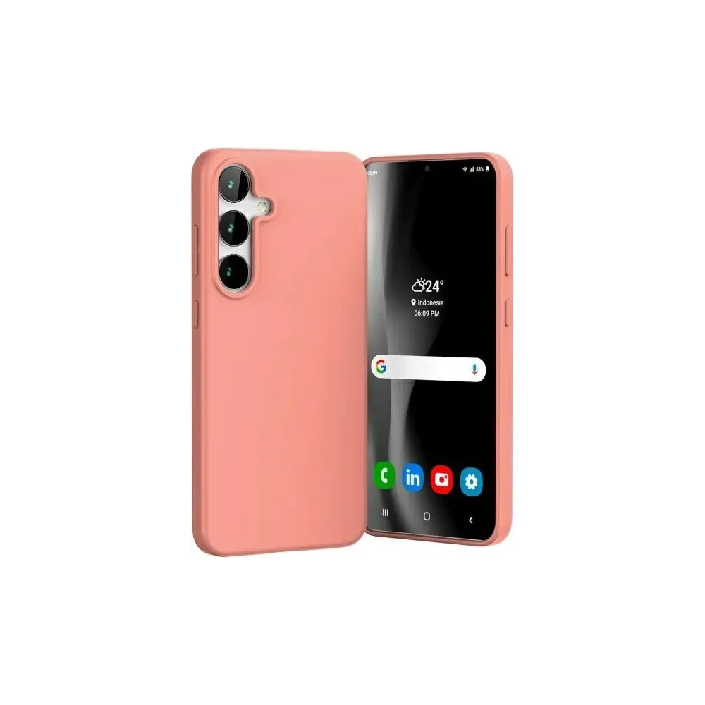 Hurtownia GSM - Mercury Soft Case Samsung Galaxy S24 FE rózsaszín - MCR760 - {ean13} - Hurt