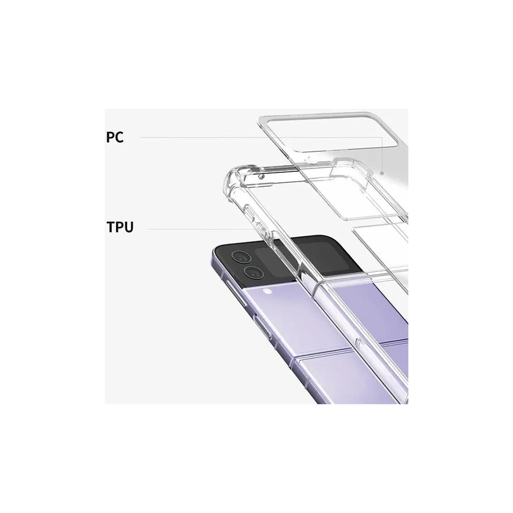 Wholesale Mercury Super Protect Case Samsung Galaxy Z Flip5 clear - MCR761 - {ean13} - Hurt