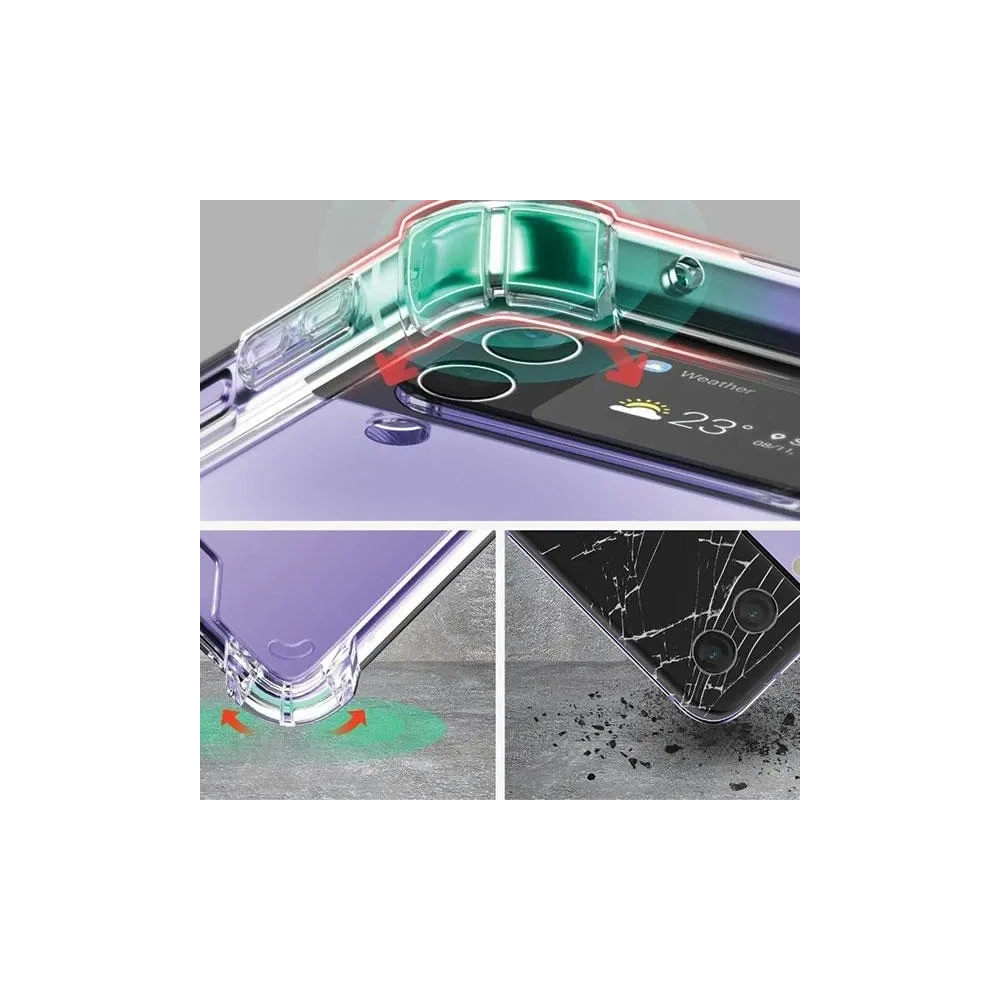 Hurtownia GSM - Carcasa Mercury Super Protect pentru Samsung Galaxy Z Flip5, transparentă - MCR761 - {ean13} - Hurt