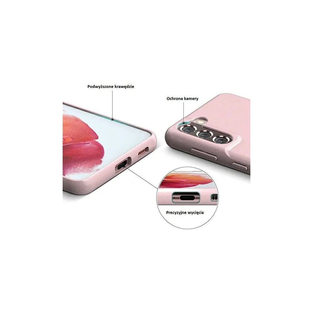 Hurtownia GSM - Carcasă Jelly Mercury pentru Apple iPhone 13 / 14 roz deschis - MCR811 - {ean13} - Hurt