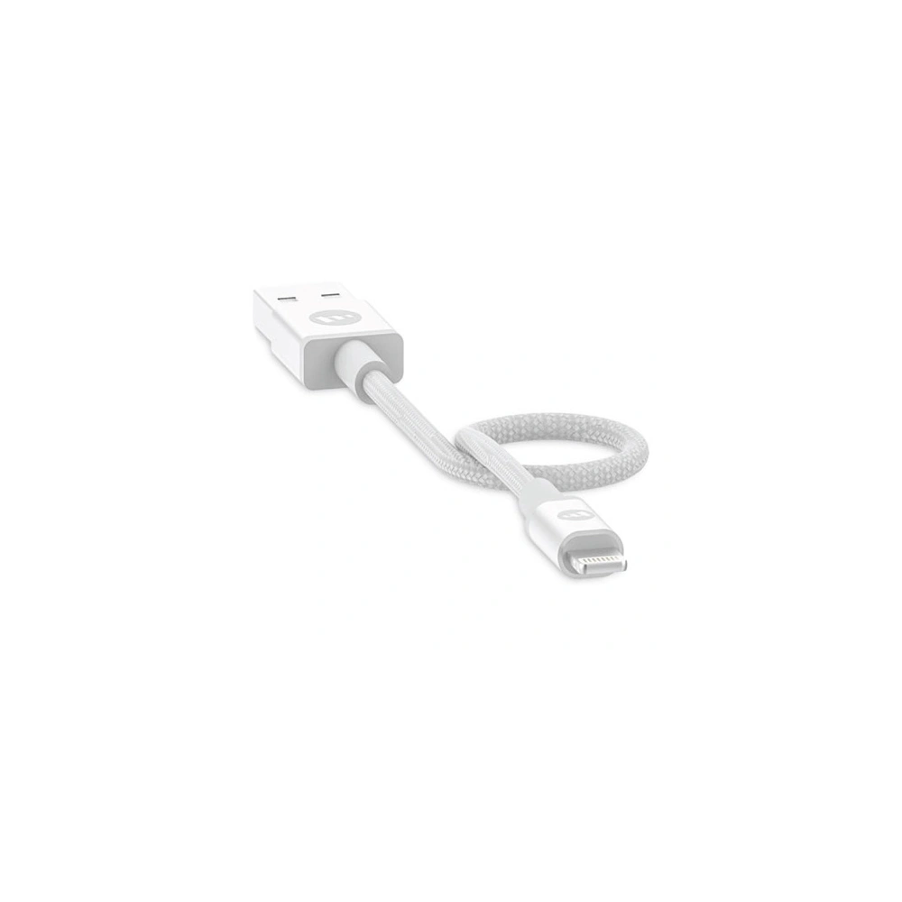 Hurtownia GSM - Kabel Mophie Lightning - USB-A 9cm (bílý) - MPH034WHT - {ean13} - Hurt