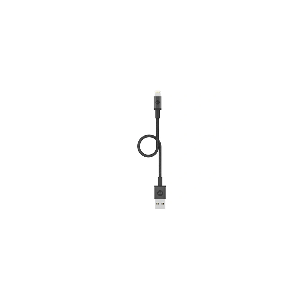 Hurtownia GSM - Kabel Mophie Lightning - USB-A 9cm (černý) - MPH033BLK - {ean13} - Hurt