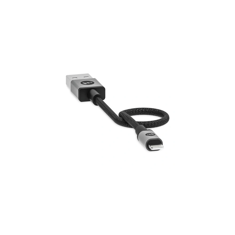 Hurtownia GSM - Kabel Mophie Lightning - USB-A 9cm (černý) - MPH033BLK - {ean13} - Hurt