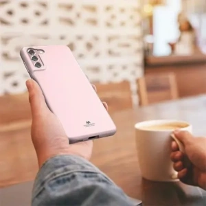 Hurtownia GSM - Carcasă Jelly Mercury pentru Apple iPhone 13 Pro / 13 roz deschis - MCR820 - {ean13} - Hurt