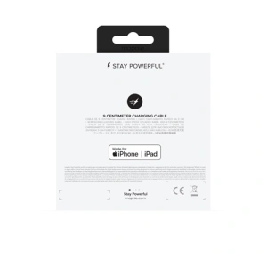 Hurtownia GSM - Kabel Mophie Lightning - USB-A 9cm (černý) - MPH033BLK - {ean13} - Hurt