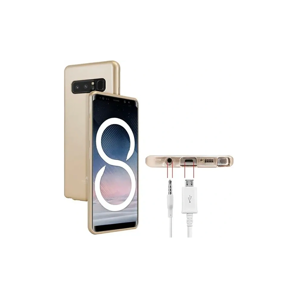 Hurtownia GSM - Carcasă Jelly Mercury pentru Apple iPhone 13 Pro / 13 aurie - MCR825 - {ean13} - Hurt
