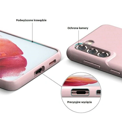 Etui Mercury Jelly Case do Apple iPhone 14 / 13 jasnoróżowy
