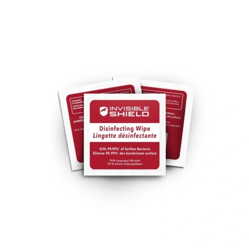 Chusteczki do dezynfekcji ekranów urządzeń mobilnych ZAGG InvisibleShield Disinfecting Wipes (10 sztuk)